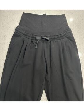 Mama Licious Jersey Noos Maternity Pants - Black XL